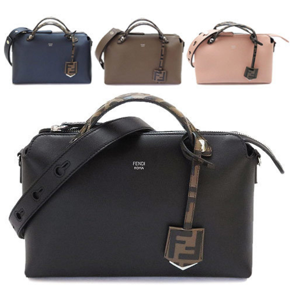Fendi Handbag FF Leather